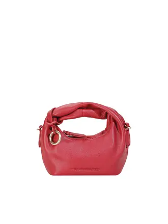 LES VISIONNAIRES | Bolso de cuero - Mini Bag GRETA NANO SILKY | rot